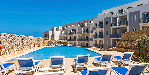 Fornhill Apartments, Marsalforn, Gozo
